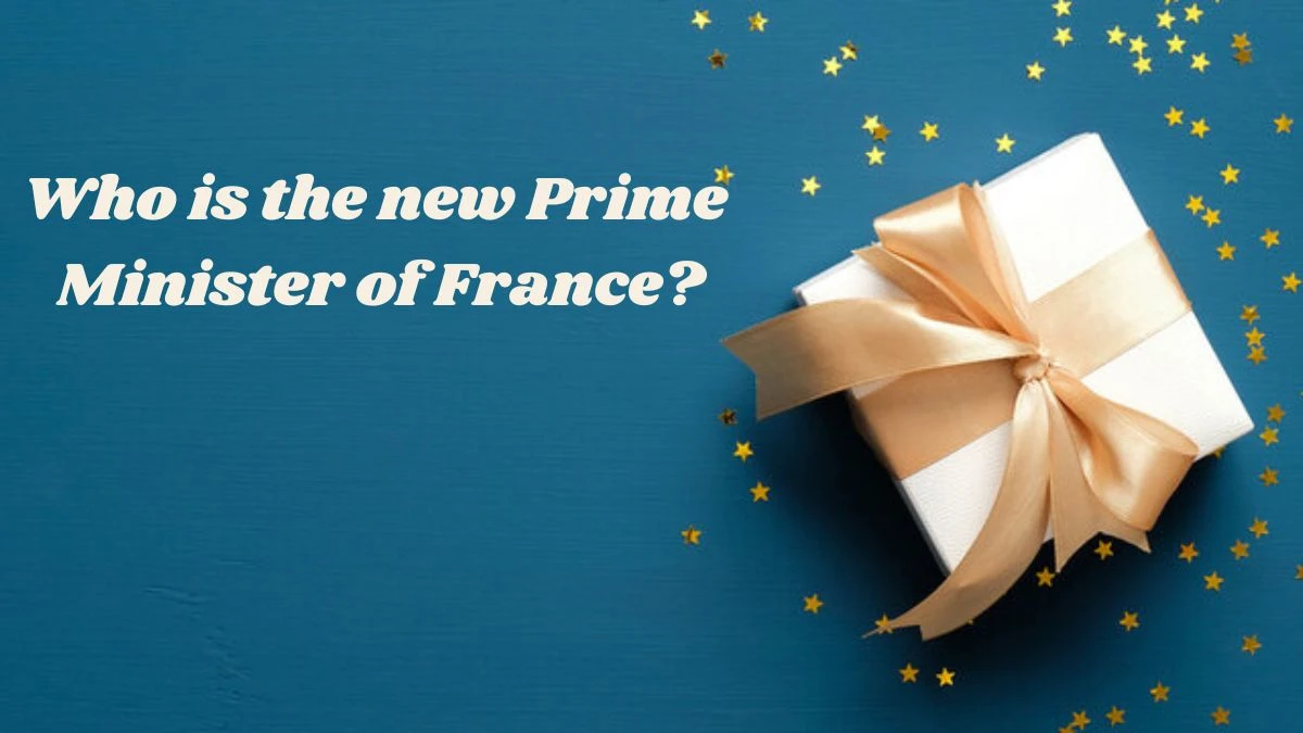 Who is the new Prime Minister of France? Amazon Quiz Answer Today September 13, 2024