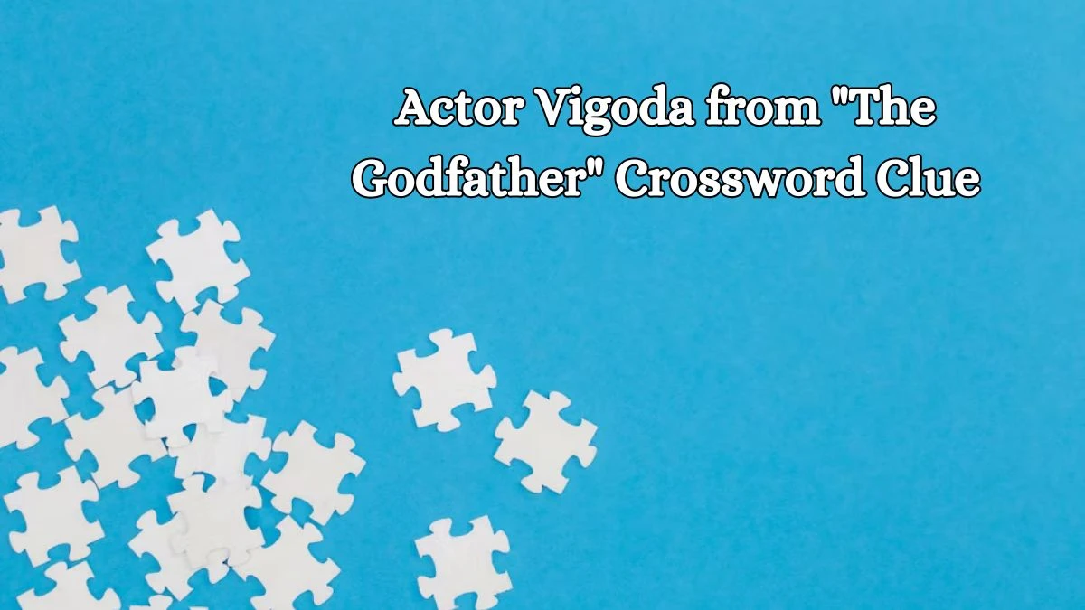 Actor Vigoda from The Godfather Daily Themed Crossword Clue Puzzle Answer from October 11, 2024