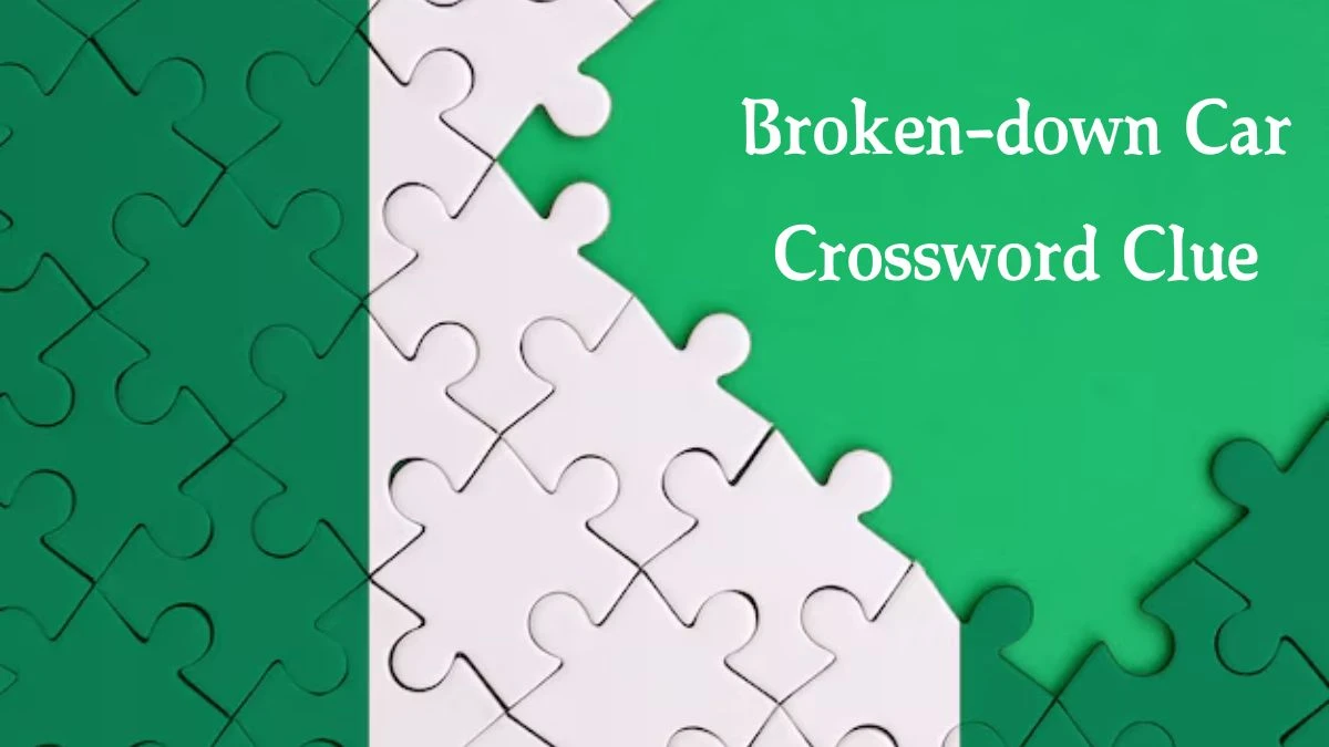 Broken-down Car 7 Little Words Puzzle Answer from October 03, 2024