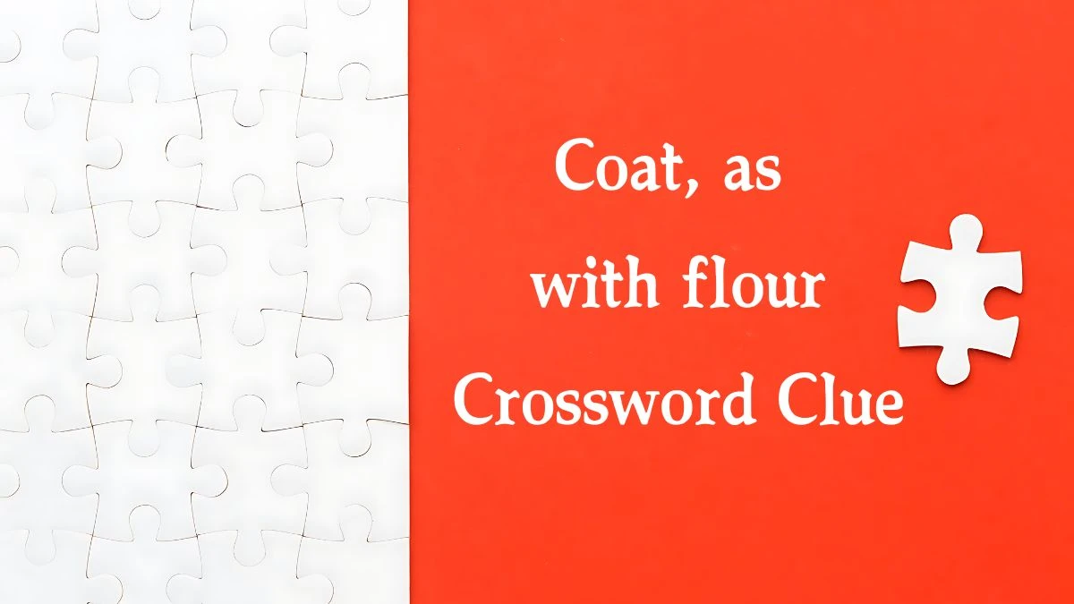 NYT Coat, as with flour Crossword Clue Puzzle Answer from October 09, 2024