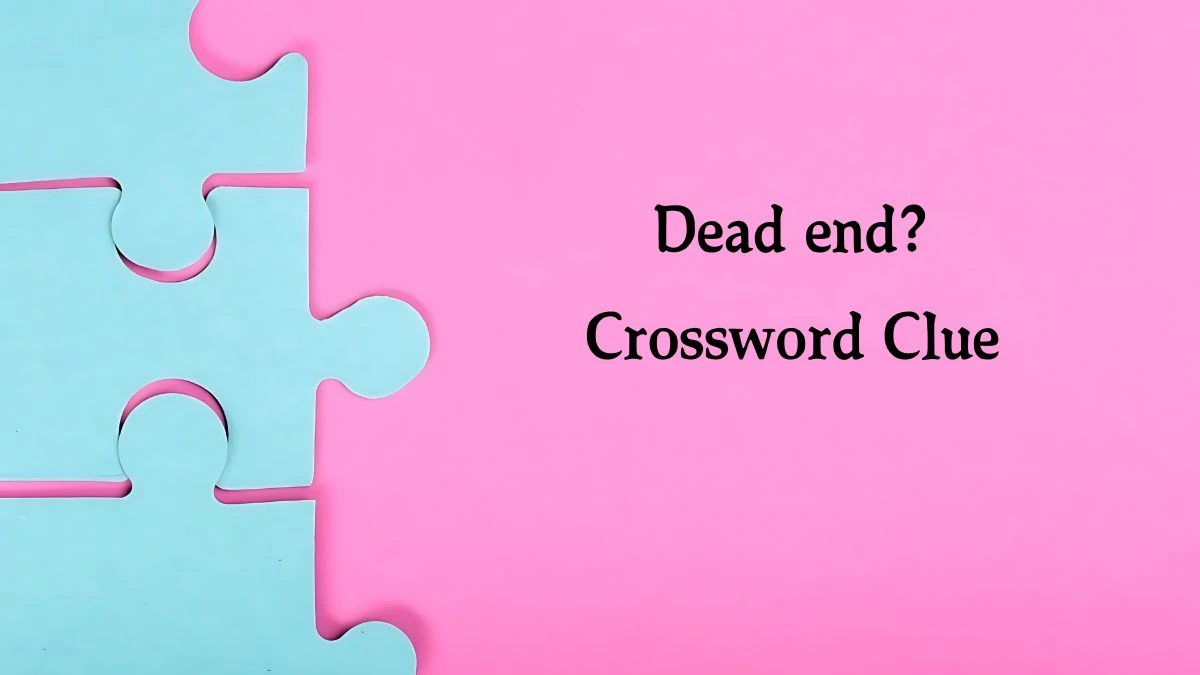 Dead end? (3) NYT Crossword Clue Puzzle Answer from October 09, 2024