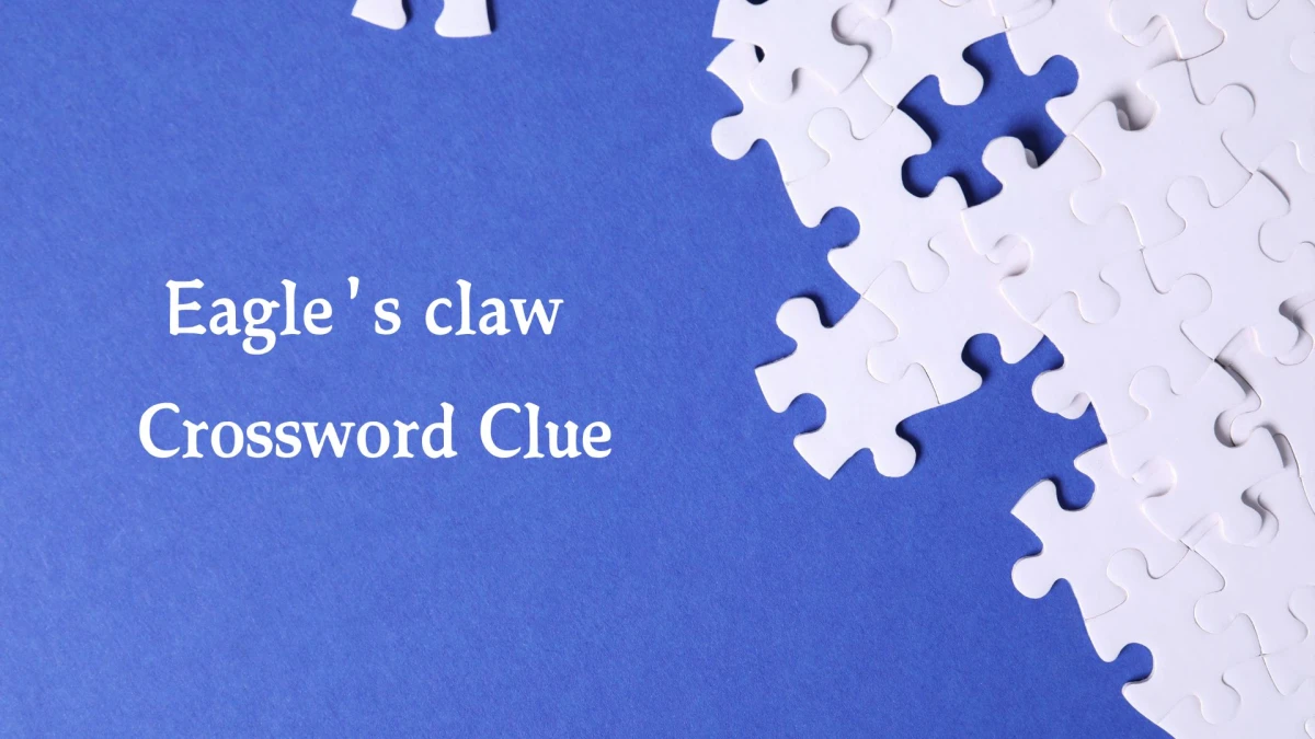 Eagle's claw Daily Commuter Crossword Clue Puzzle Answer from October 22, 2024