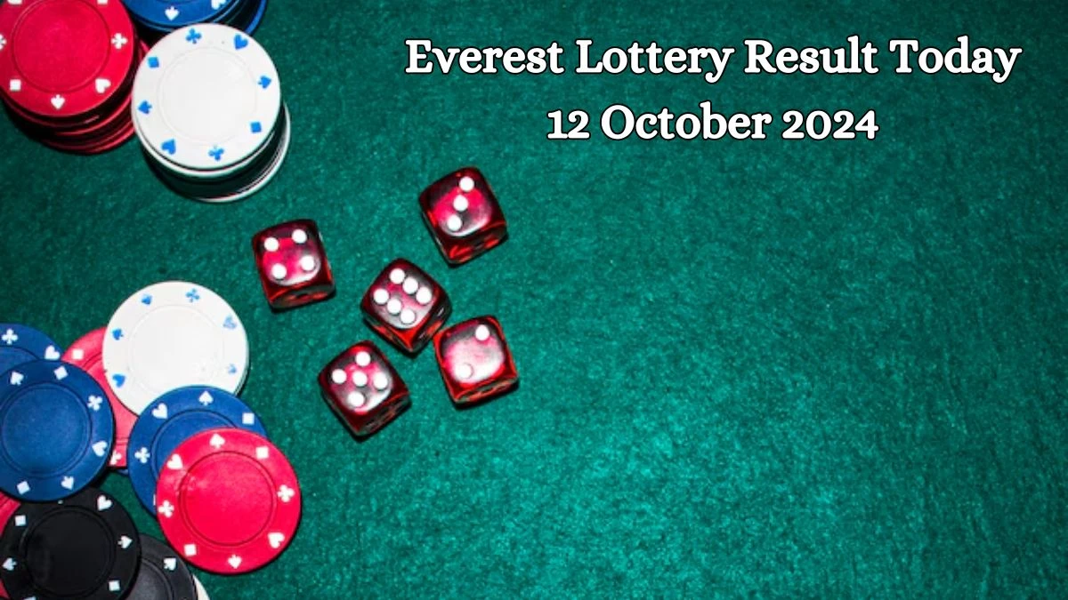 Everest Lottery Result Today 12 October 2024