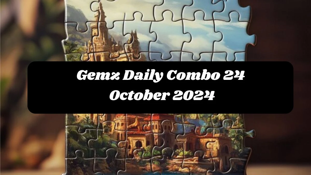 Gemz Daily Combo 24 October 2024 - Cards for Coins!