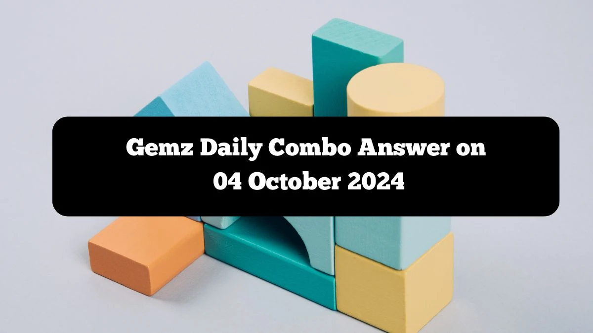 Gemz Daily Combo Answer on 04 October 2024 - Cards for Coins!