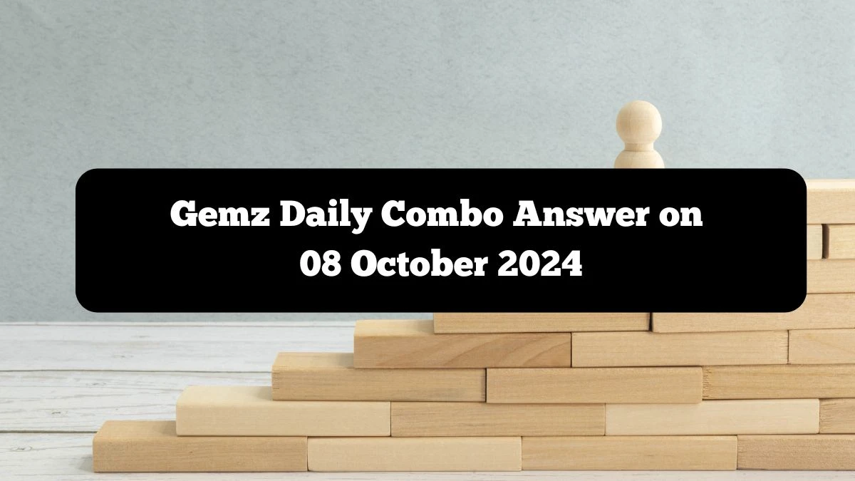 Gemz Daily Combo Answer on 08 October 2024 - Cards for Coins!