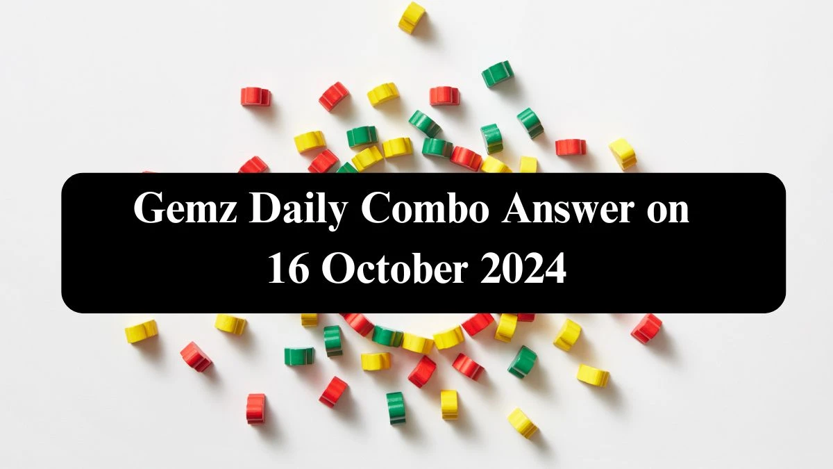 Gemz Daily Combo Answer on 16 October 2024 - Cards for Coins!