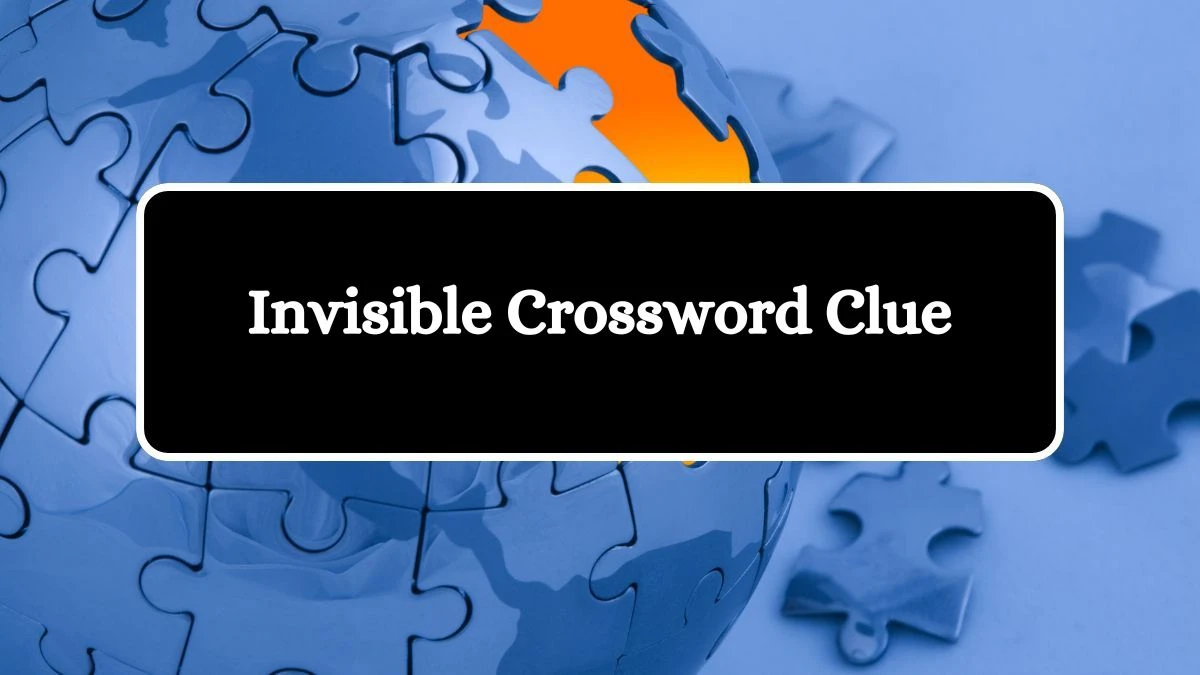 Invisible 7 Little Words Puzzle Answer from October 04, 2024