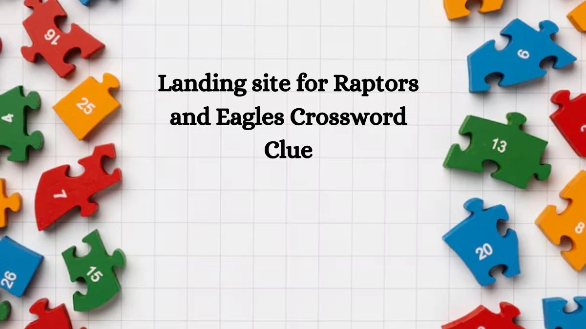 Landing site for Raptors and Eagles NYT Crossword Clue Puzzle Answer from October 04, 2024