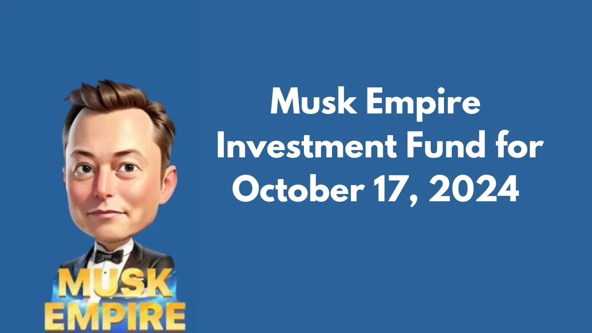 Musk Empire Investment Fund for October 17, 2024