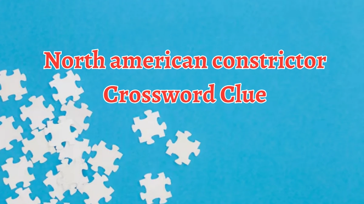 North american constrictor 7 Little Words Puzzle Answer from October 05, 2024