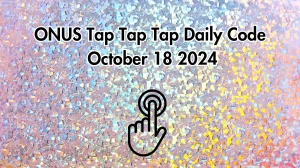 ONUS Tap Tap Tap Daily Code October 18 2024