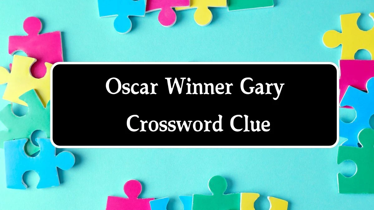 Oscar Winner Gary 7 Little Words Puzzle Answer from October 01, 2024