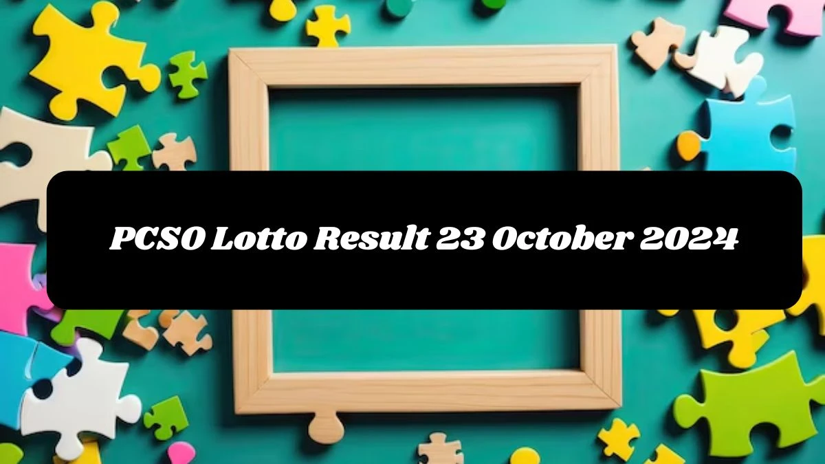 PCSO Lotto Result 23 October 2024