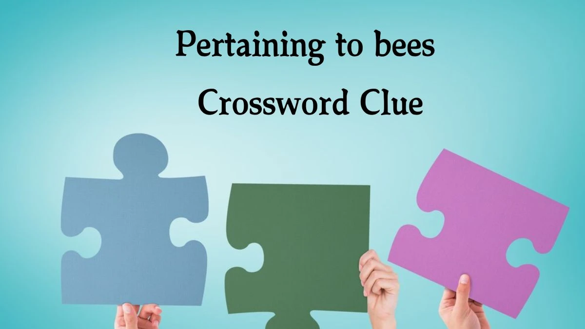 Pertaining to bees NYT Crossword Clue Puzzle Answer from October 08, 2024