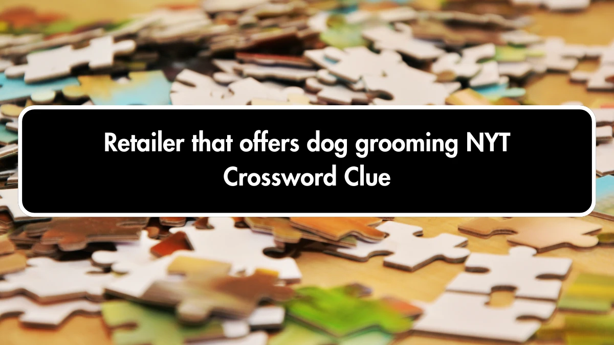 Retailer that offers dog grooming NYT Crossword Clue