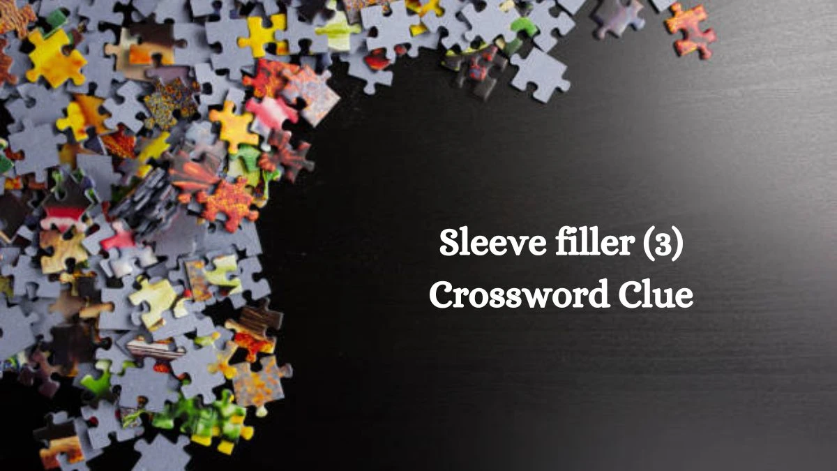 Sleeve filler (3) NYT Crossword Clue Puzzle Answer from October 07, 2024