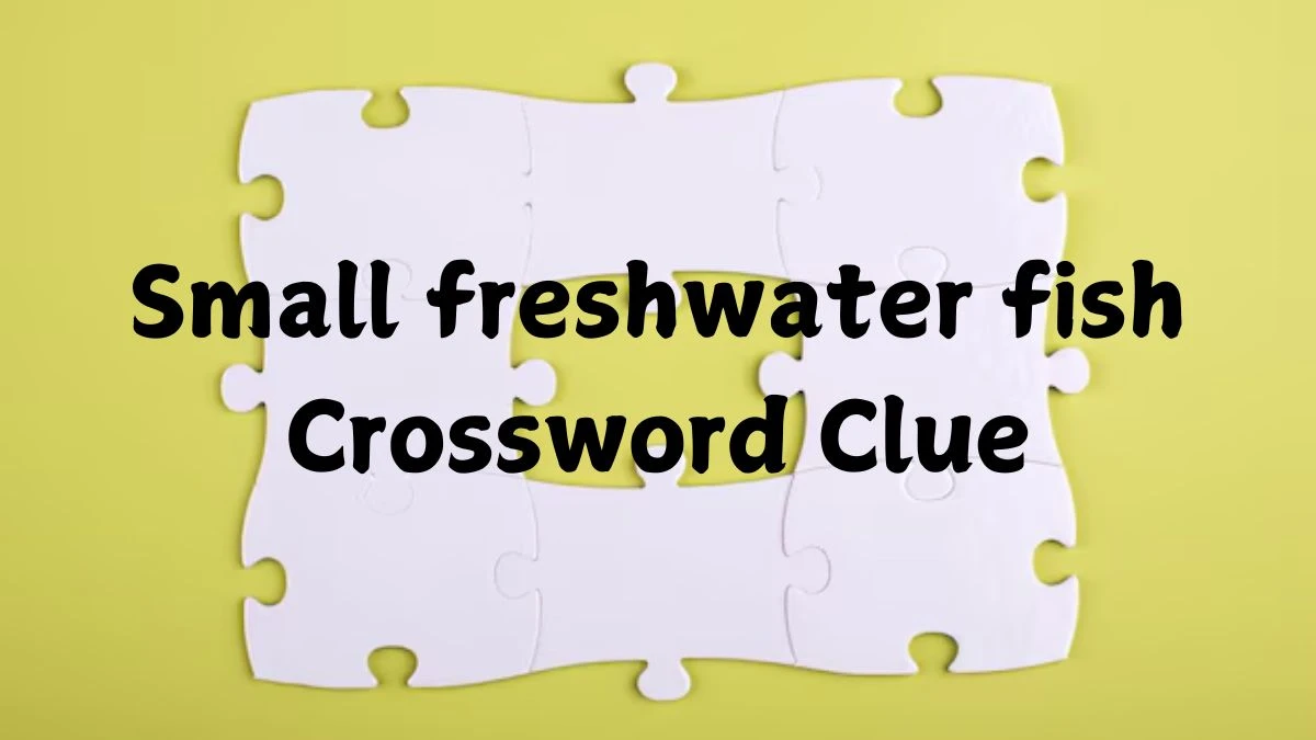 Small freshwater fish 6 Letters Crossword Clue Puzzle Answer from October 20, 2024