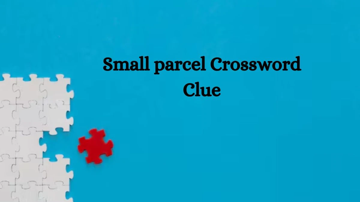 Small parcel Irish Daily Mail Quick Crossword Clue Puzzle Answer from October 03, 2024