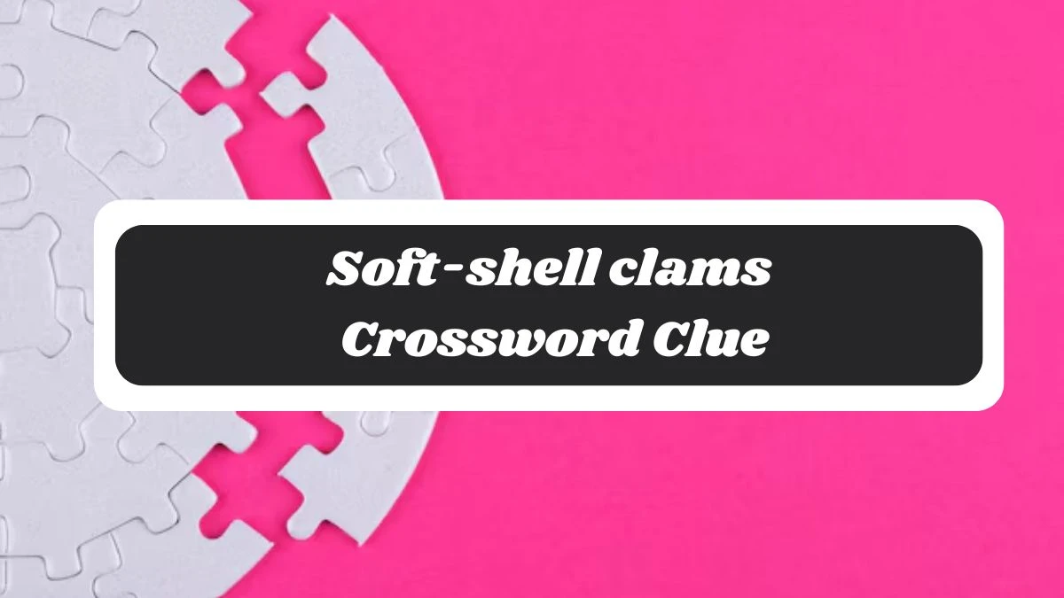 Soft-shell clams 7 Little Words Puzzle Answer from October 29, 2024