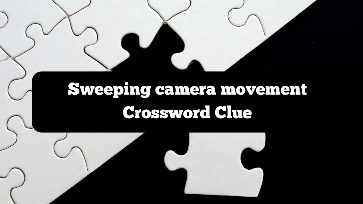 NYT Sweeping camera movement Crossword Clue Puzzle Answer from October 07, 2024