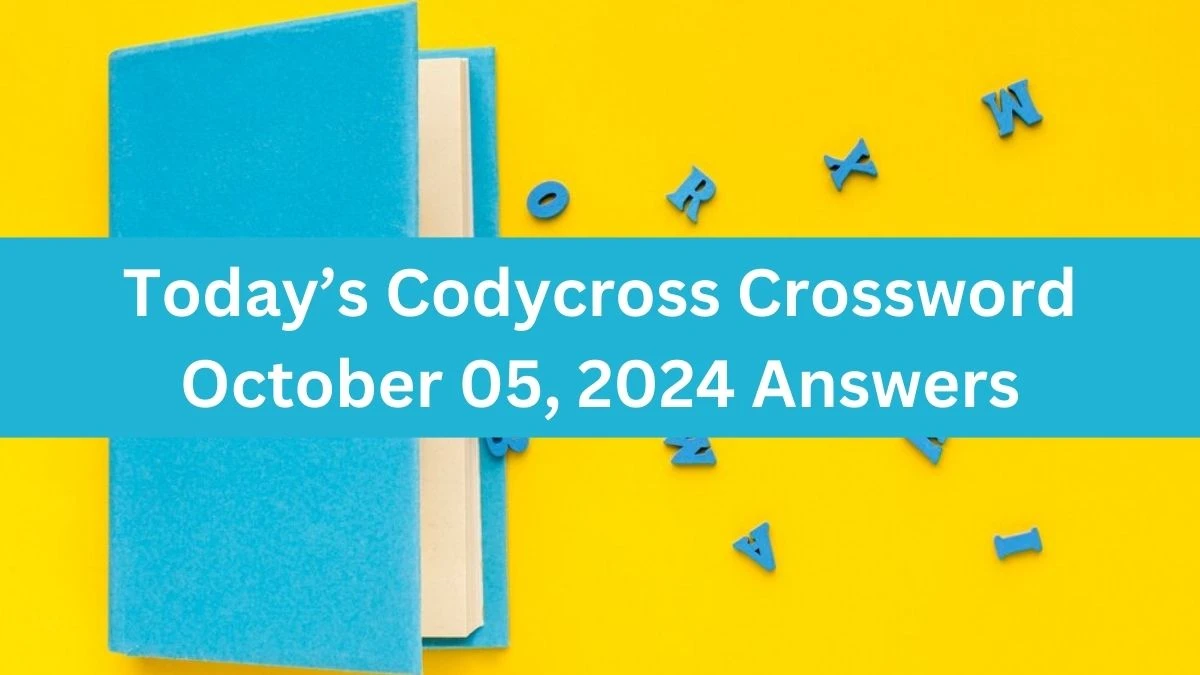 Today’s Codycross Crossword October 05, 2024 Answers