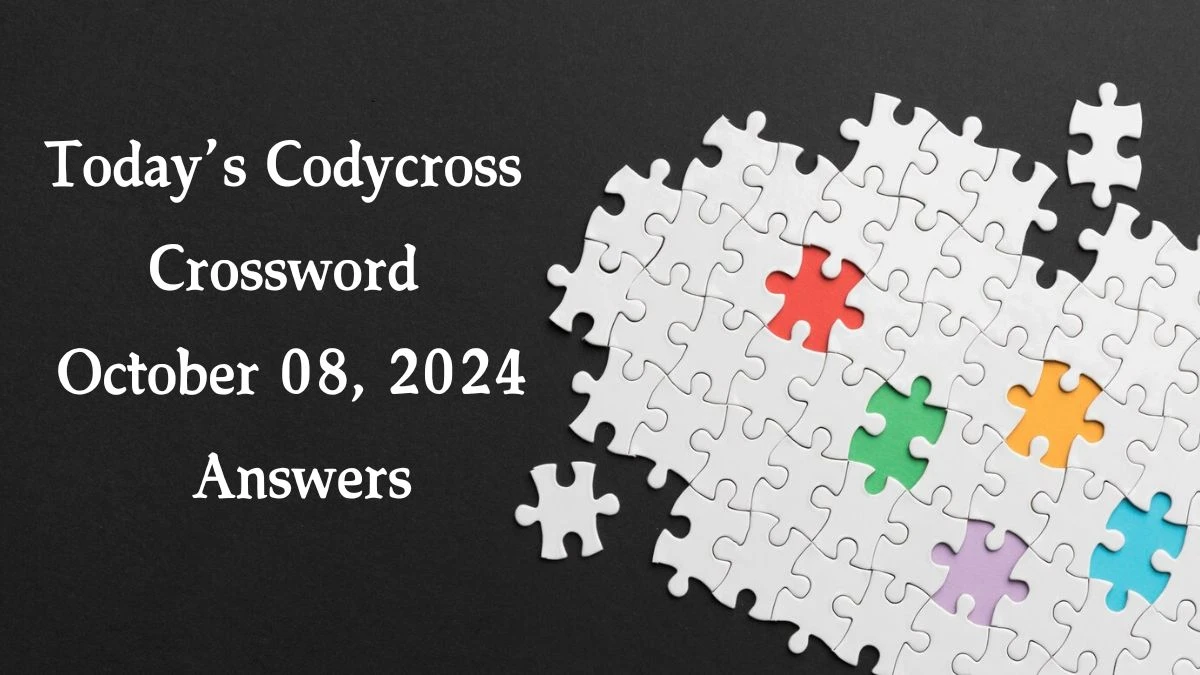 Today’s Codycross Crossword October 08, 2024 Answers