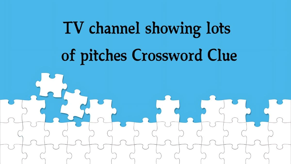 NYT TV channel showing lots of pitches Crossword Clue Puzzle Answer from October 03, 2024