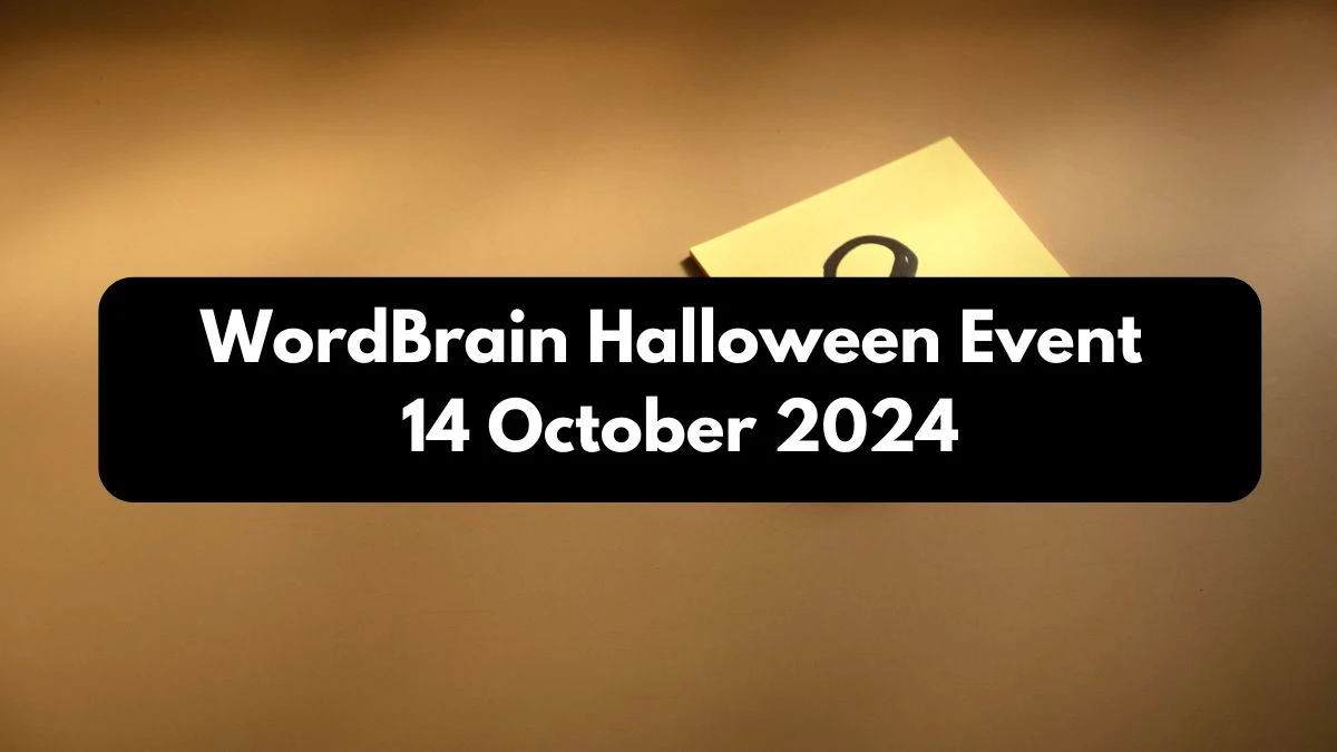 WordBrain Halloween Event 14 October 2024 Answers Updated