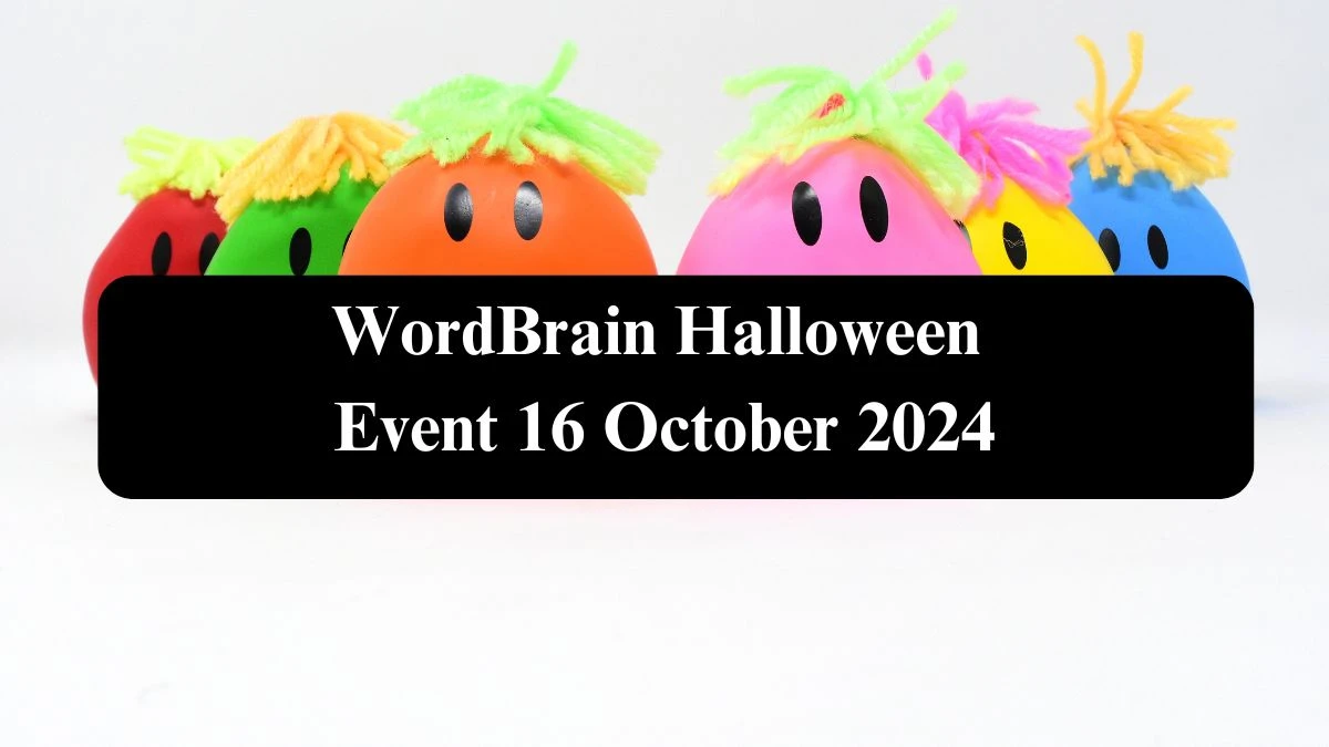 WordBrain Halloween Event 16 October 2024 Answers Updated