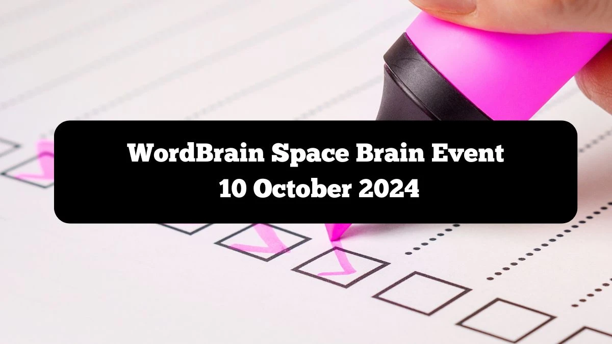 WordBrain Space Brain Event 10 October 2024 Answers Updated