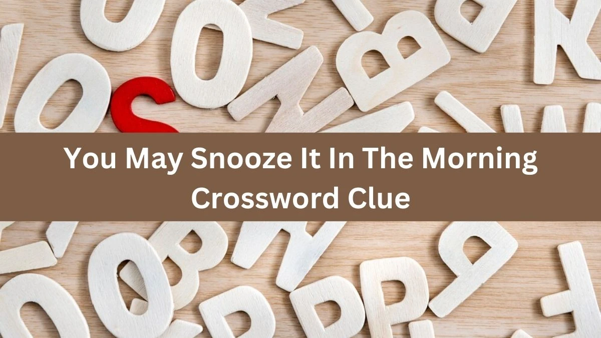 You May Snooze It In The Morning Daily Themed Crossword Clue Puzzle Answer from October 20, 2024