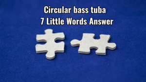 Circular bass tuba 7 Little Words Answer