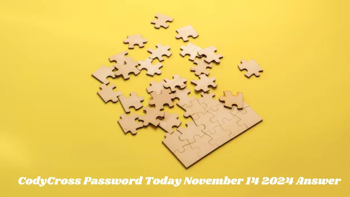 CodyCross Password Today November 14 2024 Answer