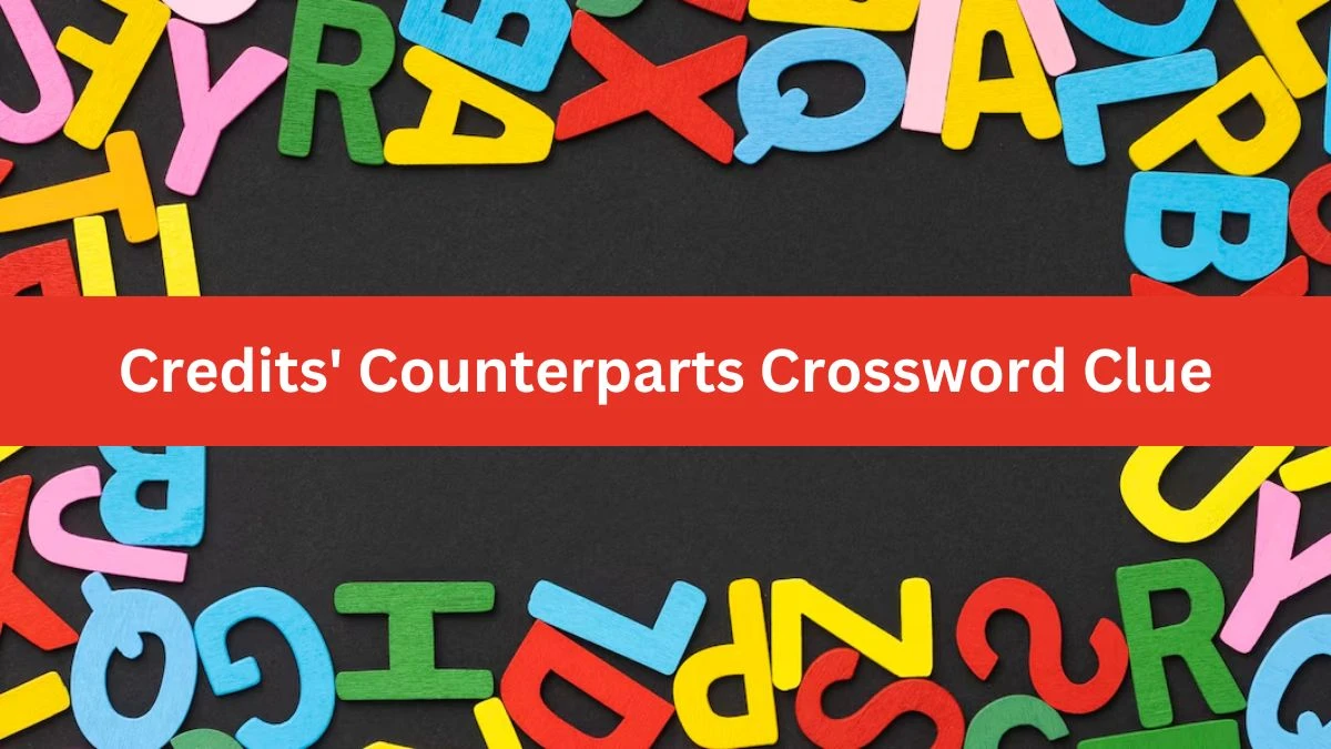 Credits' Counterparts 7 Little Words Puzzle Answer from November 02, 2024