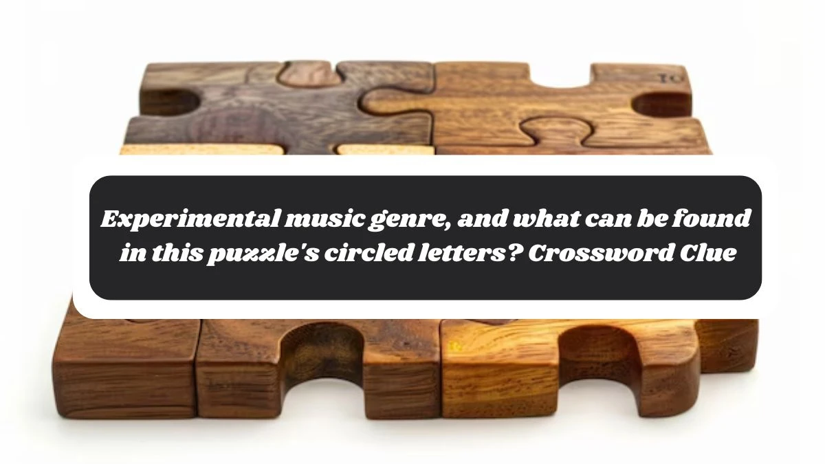 LA Times Experimental music genre, and what can be found in this puzzle's circled letters? Crossword Puzzle Answer from November 04, 2024