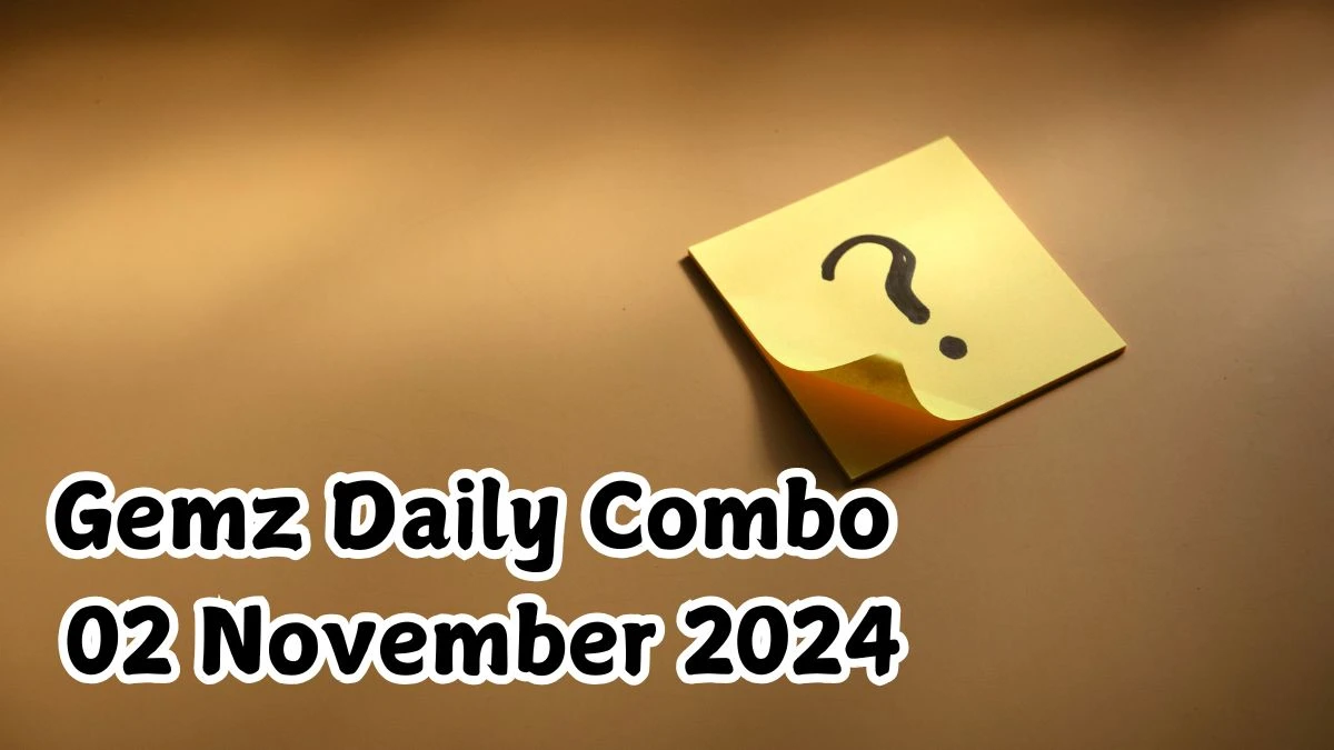 Gemz Daily Combo 02 November 2024 - Cards for Coins!