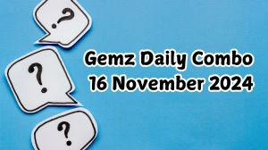 Gemz Daily Combo 16 November 2024 - Cards for Coins!