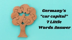 Germany’s “car capital” 7 Little Words Answer