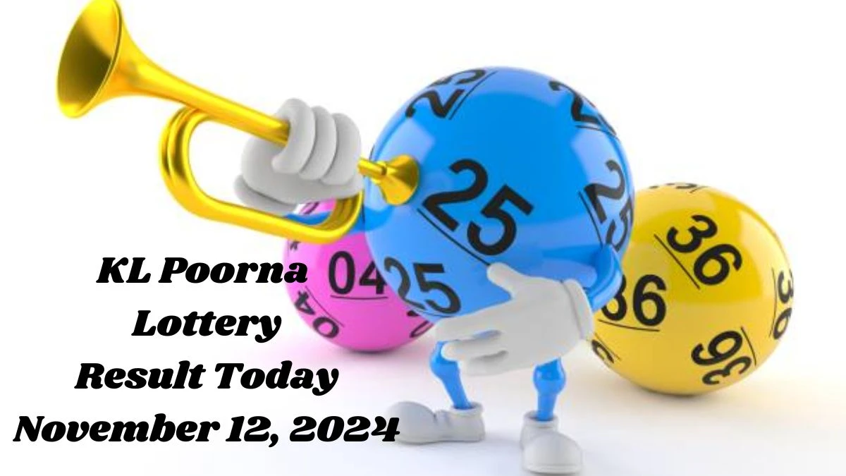 KL Poorna Lottery Result Today November 12, 2024