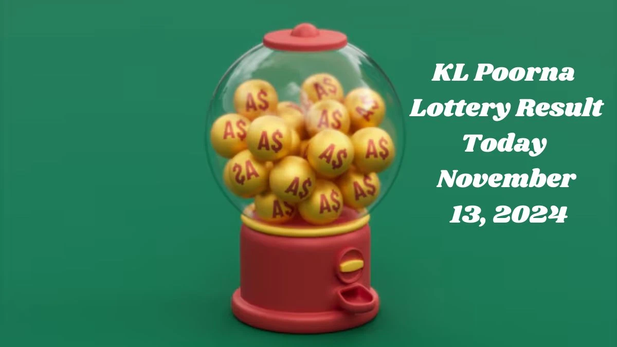 KL Poorna Lottery Result Today November 13, 2024