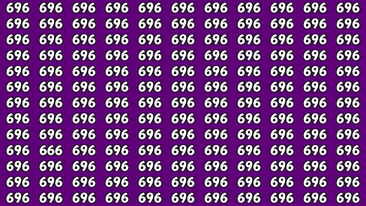 optical illusion brain test only eagle eyes can spot the number 666 among 696 in 8 secs 673185e09a06289150613 1200