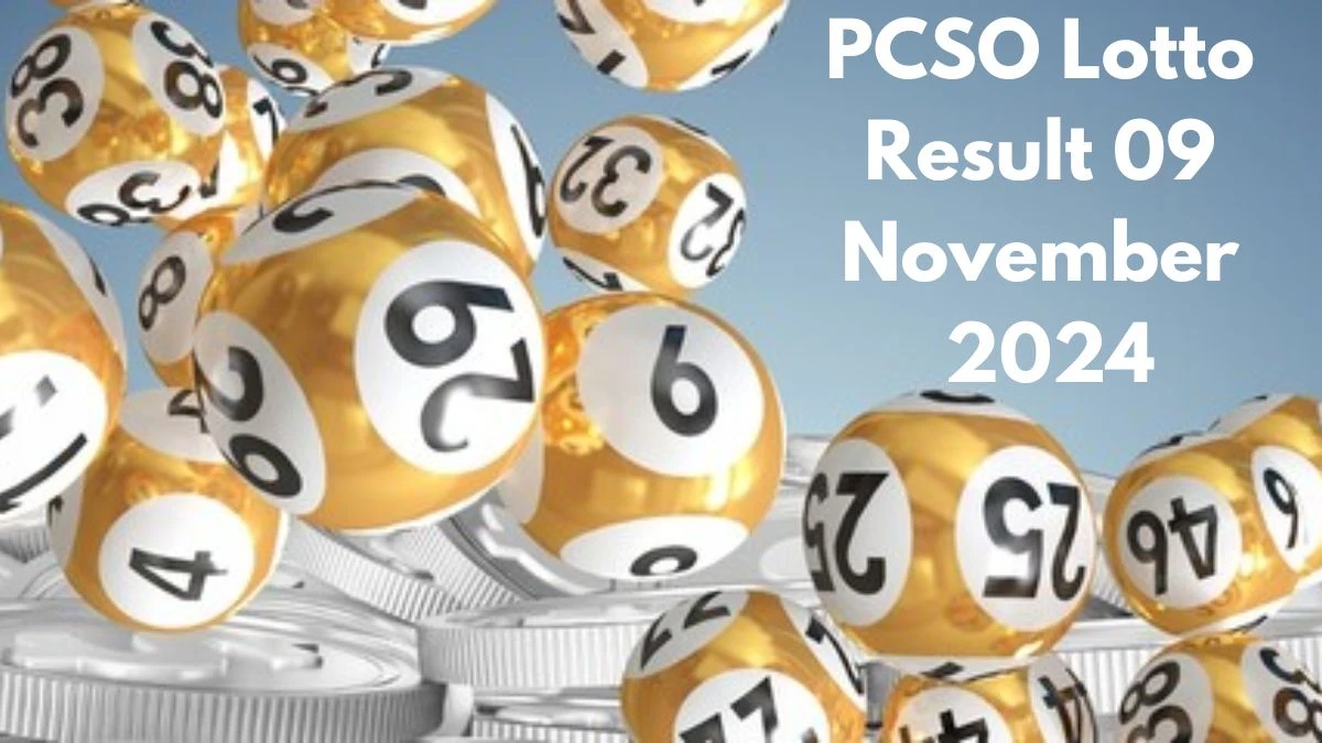 PCSO Lotto Result 09 November 2024