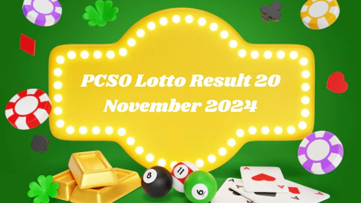 PCSO Lotto Result 20 November 2024