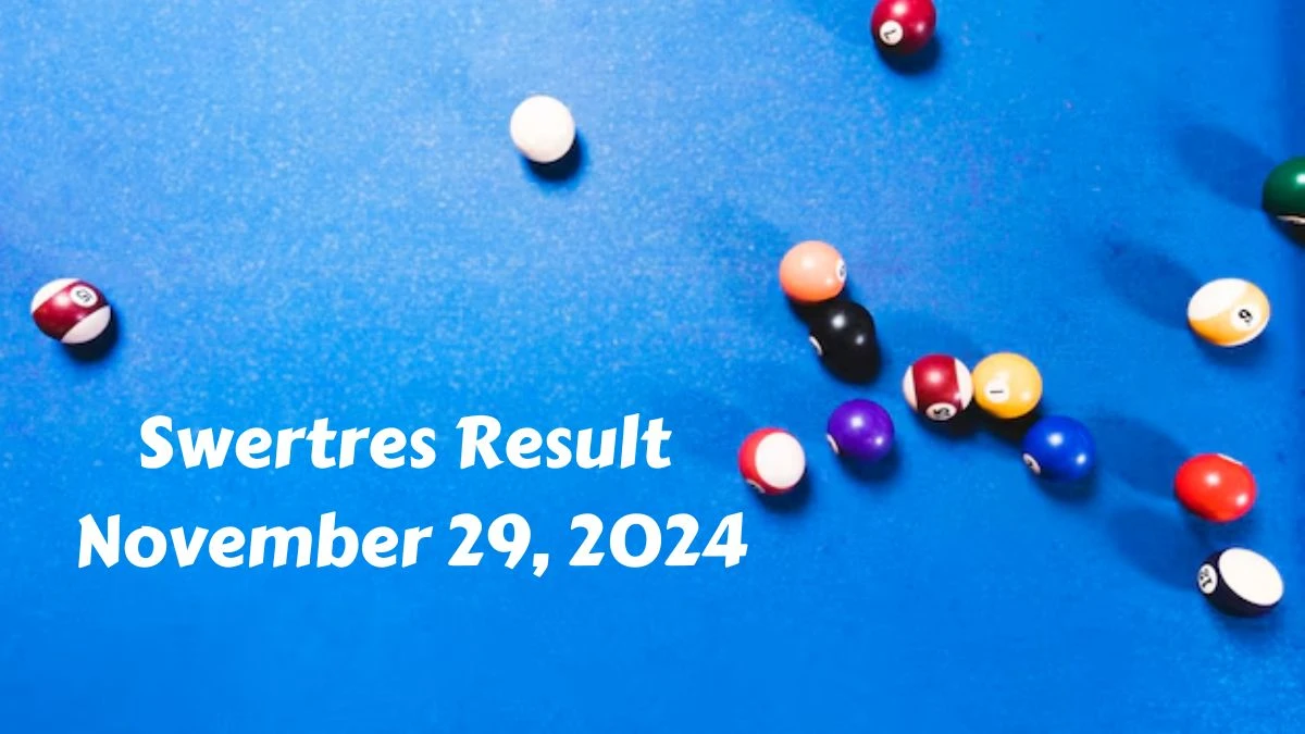 Swertres Result November 29, 2024 - Winning Numbers Announced!