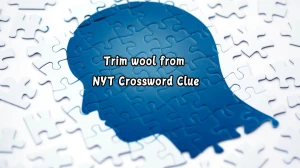 Trim wool from NYT