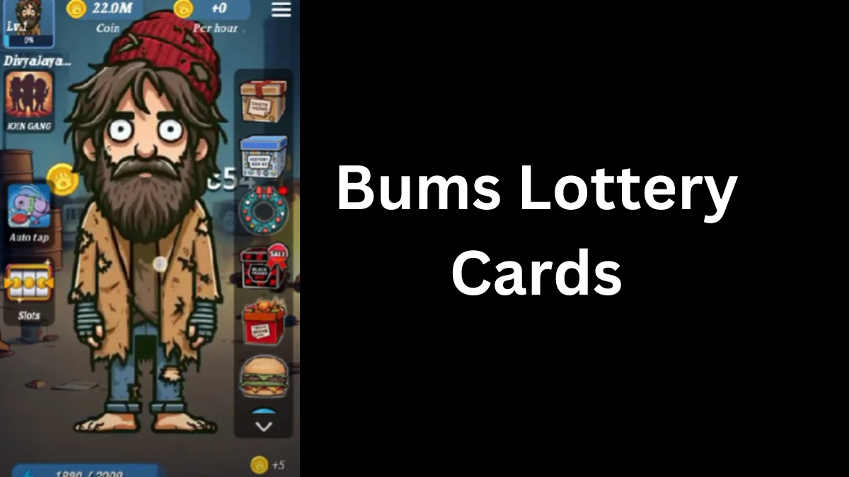 Bums Lottery Cards Today 09 December, Bums Daily Lottery Cards