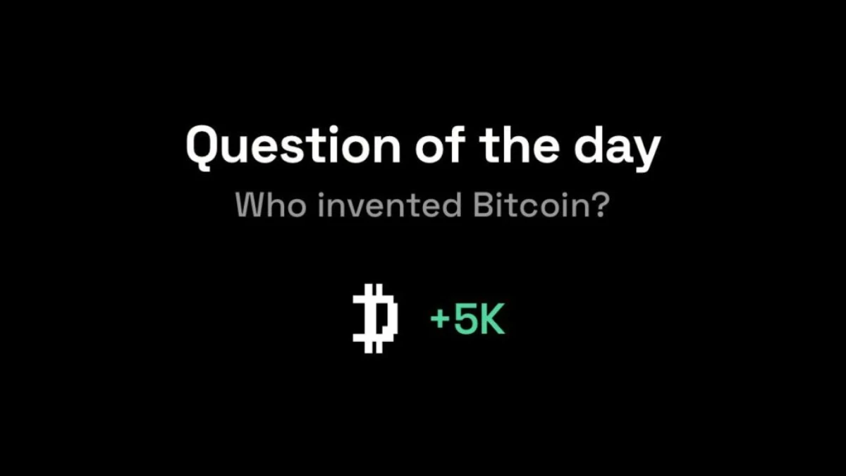 Dropee question of the day code 18 December Who invented Bitcoin?