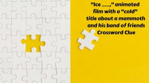 Ice ___, animated film with a cold title about a mammoth and his band of friends Daily Themed Crossword Clue Puzzle Answer from December 05, 2024