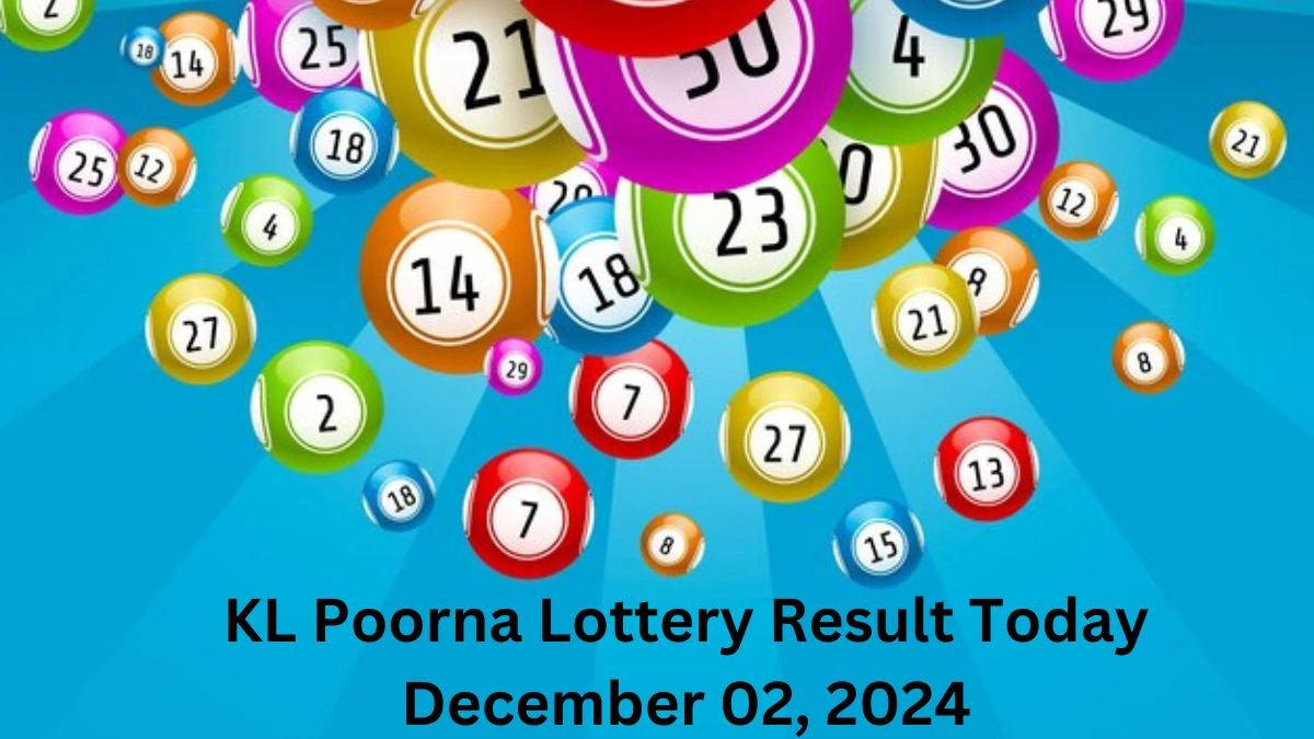 KL Poorna Lottery Result Today December 02, 2024